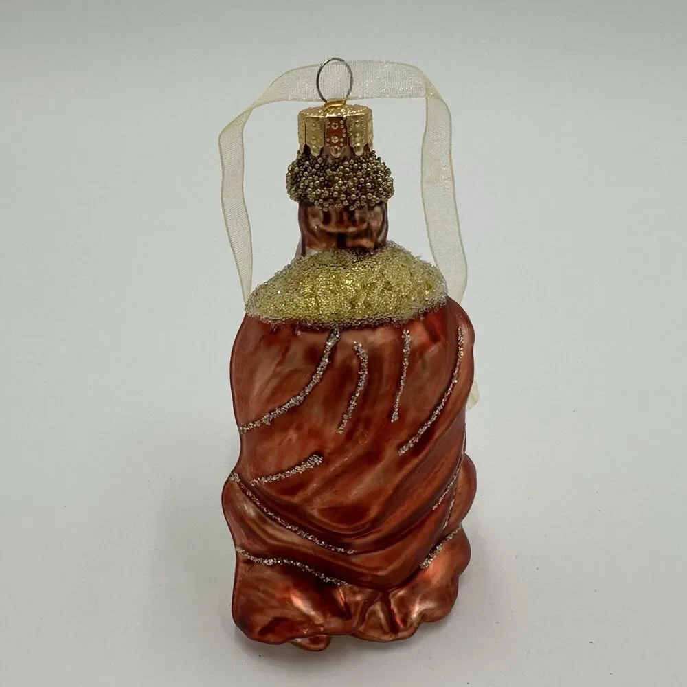 Wise Man Glass Ornament Ashland Christmas Holiday Nativity 3.75